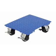 Vestil VPLDOS-1418-AS Stl Plate Dolly 1200 Cap 14 X 18 Swiv-1