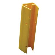 Vestil VPRP-YL-12 Rack Sheild - Polyethylene Yellow-2