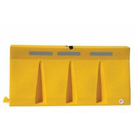 Vestil VTB-6-Y Interlocking Traffic Barrier 6 Ft Yellow-1