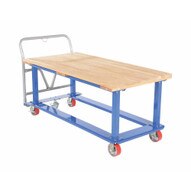 Vestil WHPT-3060-WT Work-height Platform Truck 30 X 60 Wood Top-3