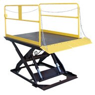 Vestil WL-100-8-610 Premium Truck Scissor Dock Lift-1