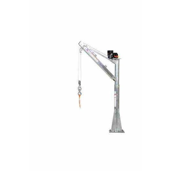 Vestil WTJ-E-15-3-DC-GAL Dc Power Jib Crane 1.5k 66 In Boom Galv-2