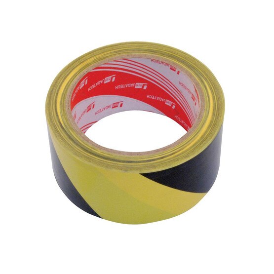 Vestil YB-282-R Yellow black Floor Tape-1