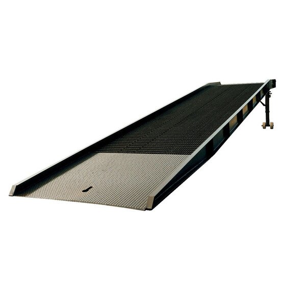 Vestil YR-30-7330 Portable Hand Crank Steel Yard Ramp-5