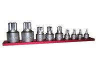 VIM Hand Tools Xzns1000 Stubby Xzn Triple Square Drive Set On Mag Rail-1