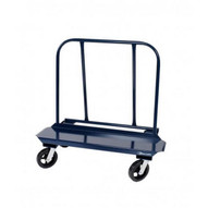 Jescraft WB-100MR-4S Drywall Cart - Standard Cart With 8 Mold On Rubber Casters (4 Swivel)-1