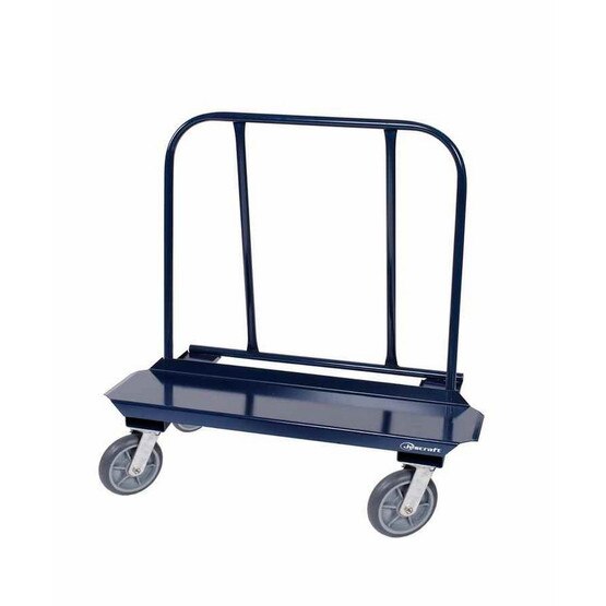 Jescraft WB-200MR-4S Drywall Cart - Wrap Around Bumper Cart With 8 Mold On Rubber Casters (4 Swivel)-1