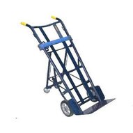 Wesco TM4W-PB Heavy Duty Warehouse Truck W 4 Wheel Kick Out-1