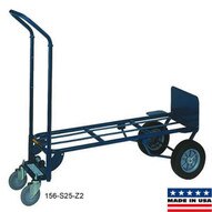Wesco 156-S23-Z2 2-in1 Deluxe Industrial Hand Truck-1