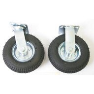 Wesco PN-8 Pneumatic Caster Option For Aluminum Platform Truck-1