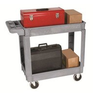 Wesco DPC-2436 Deluxe Plastic Service Cart-1