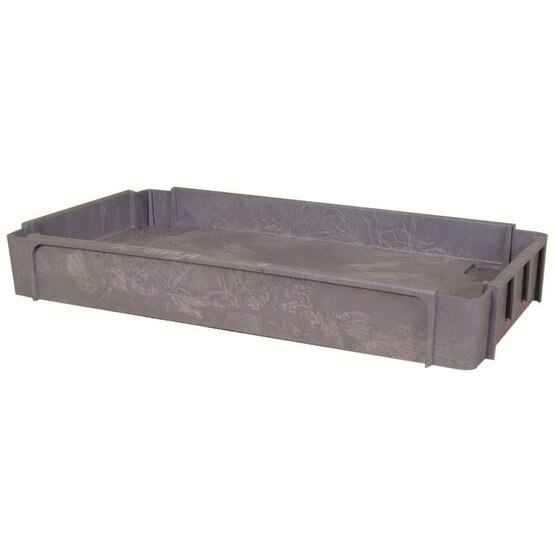 Wesco DPC-2436 Deluxe Plastic Service Cart-2