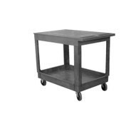Wesco SDF-2436 Flat Top Plastic Service Cart-1