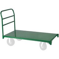Wesco 272267 Steel Platform Truck 24 X 48 With Handle (Casters Not Included)-1