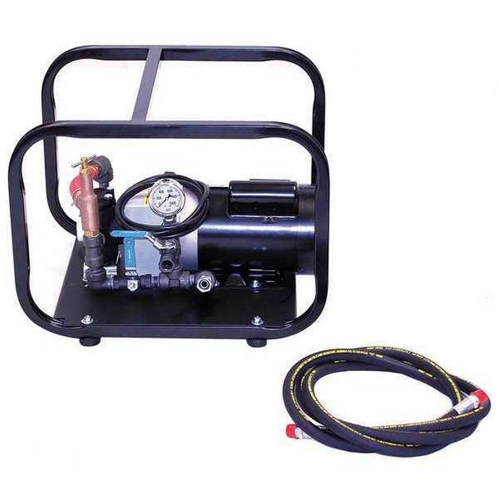 Electric Hydrostatic Test Pump 3 GPM, 500 PSI, Wheeler Rex 35110