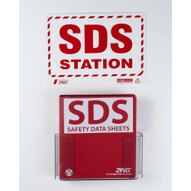 Zing 2708 Eco Sds Economy Station Kit Holder Binder And Sign-1
