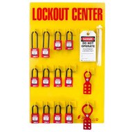 Zing 7115 Lockout Station 12 Padlock Stocked-1