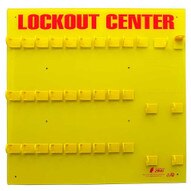 Zing 7116E Lockout Station 28 Padlock Unfilled-2