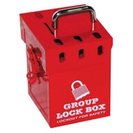 Zing 7286 Mini Group Lock Box - Red 7-2