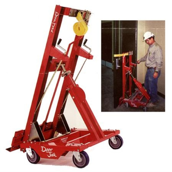 Doorjak 100 Heavy Duty Portable Door Installation Cart (Handles up to 750 LBS)-11