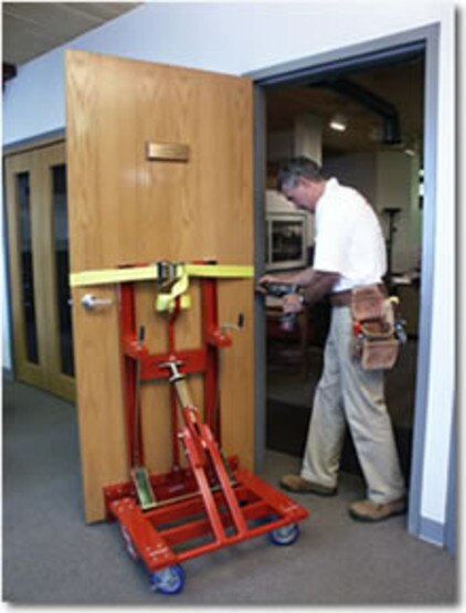 Doorjak 100 Heavy Duty Portable Door Installation Cart (Handles up to 750 LBS)-3
